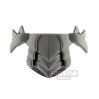 Product shot BrickWarriors - Horned Plate Armour - Steel