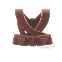 Product shot BrickWarriors - Japanese Suspenders - Brown