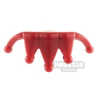 Product shot BrickWarriors - Jester Collar - Dark Red