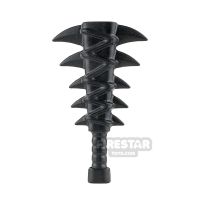 Product shot BrickWarriors - Lizard Sword - Black