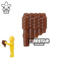 Product shot BrickWarriors - Reed Pipes - Brown