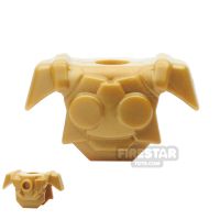 Product shot BrickWarriors - Resistance Trooper Armour - Pearl Gold