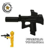 Product shot BrickWarriors - Special Forces SMG - Black
