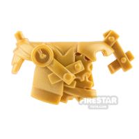 Product shot BrickWarriors - Steampunk Armour - Pearl Gold