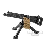 Product shot Brickarms Vickers with Ammo and Tripod