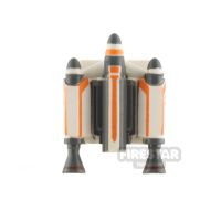 Product shot Clone Army Customs Trooper Jet Pack Orange Trooper