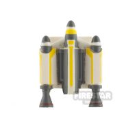 Product shot Clone Army Customs Trooper Jet Pack Yellow Trooper