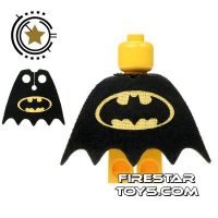 Product shot Custom Design Cape - Batman Logo - Yellow