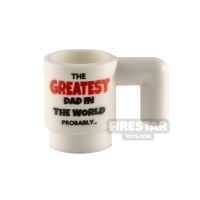 Product shot Custom Printed Cup Greatest Dad