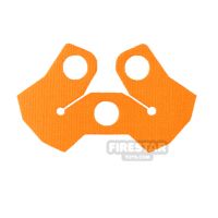 Product shot Custom Design - Shoulder Armour - Orange