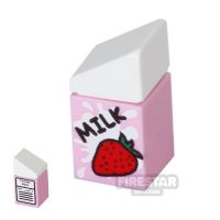 Product shot Custom Printed Strawberry Milk