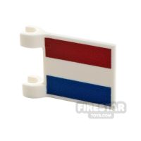 Product shot Custom Printed Flag with 2 Holders 2x3 Dutch Flag