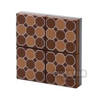 Product shot Custom Printed Floor Tile Pack - Hexagonal Pattern Set