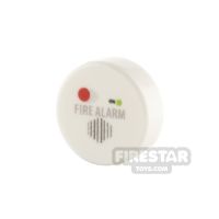 Product shot Custom Printed Round Tile 1x1 - Fire Alarm