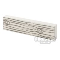 Product shot Custom Printed Tile 1x4 Knotted Wood Grain