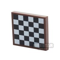 Product shot Custom Printed  Tile 2x2 Chess Board