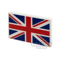 Product shot Custom Printed Tile 2x3 UK Flag