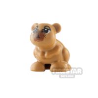 Product shot LEGO Animal Minifigure Hamster with Brown Muzzle
