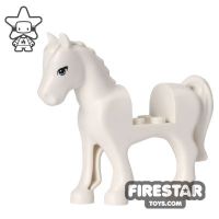 Product shot LEGO Animal Minifigure Horse with Blue Eyes