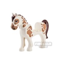 Product shot LEGO Animal Minifigure Horse with Spots