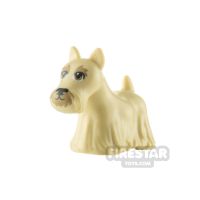 Product shot LEGO Animal Minifigure Scottish Terrier Dark Tan Muzzle