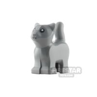 Product shot LEGO Animal Minifigure Standing Cat with Black Nose