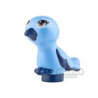 Product shot LEGO Animals Mini Figure - Bird - Medium Blue