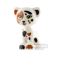 Product shot LEGO Animals Mini Figure - Cat - White with Patches