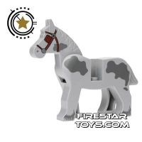 Product shot LEGO Animals Mini Figure - Gray Horse