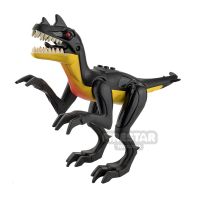 Product shot LEGO Animals Mini Figure - Raptor - Black