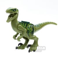 Product shot LEGO Animals Mini Figure - Raptor - Olive Green