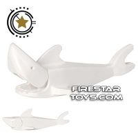 Product shot LEGO Animals Mini Figure - Shark - White