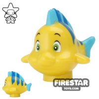 Product shot LEGO Animals Mini Figure - Yellow Fish - Flounder