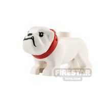 Product shot LEGO Animals Minifigure Bulldog with Collar