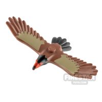 Product shot LEGO Animals Minifigure Eagle with Red Beak