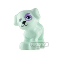 Product shot LEGO Animals Minifigure Puppy with Medium Lavender Patch
