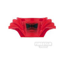 Product shot LEGO - Breastplate with Layered Shoulder Pads - Red