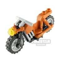 Product shot LEGO Chopper Bike Black Frame and Light Gray Wheels