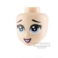 Product shot LEGO DP Minifigure Head Large Eyes and Open Mouth