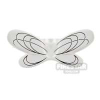 Product shot LEGO Fairy Wings with Black Oval Lines