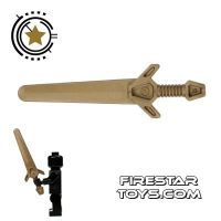 Product shot LEGO - Fighting Sword - Gold
