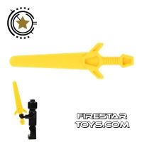 Product shot LEGO - Fighting Sword - Yellow