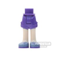 Product shot LEGO Friends Mini Figure Legs - Purple Trousers