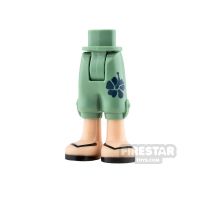 Product shot LEGO Friends Minifigure Legs Cropped Trousers