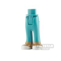 Product shot LEGO Friends Minifigure Legs Trousers with White Shoes
