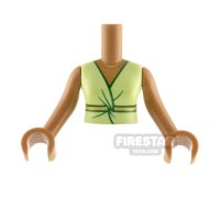 Product shot LEGO Friends Minifigure Torso Dress Top with Belt