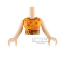 Product shot LEGO Friends Minifigure Torso Top with Lightning Bolts