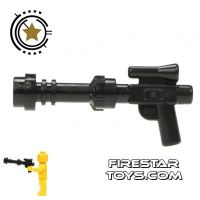 Product shot LEGO Gun - Extended Blaster Gun - Black