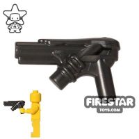 Product shot LEGO Gun - Kryptonian Laser Gun - Pearl Dark Gray