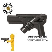 Product shot LEGO Gun - Kryptonian Lazer Gun - Pearl Dark Gray